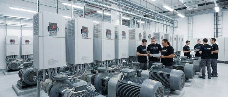 שירות ותכנות ממיר תדר (VFD)