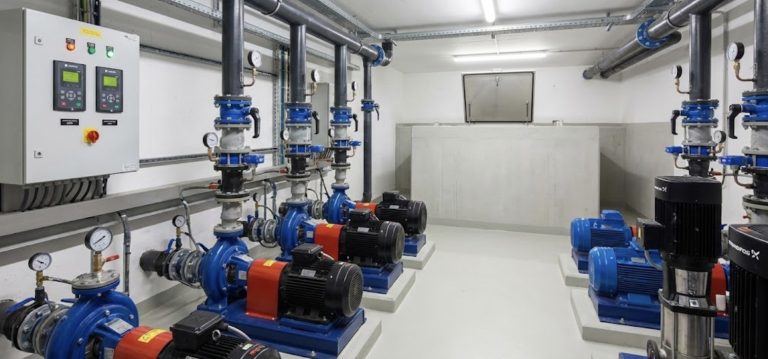 אחזקת חדרי משאבות תיקון ושיפוץ